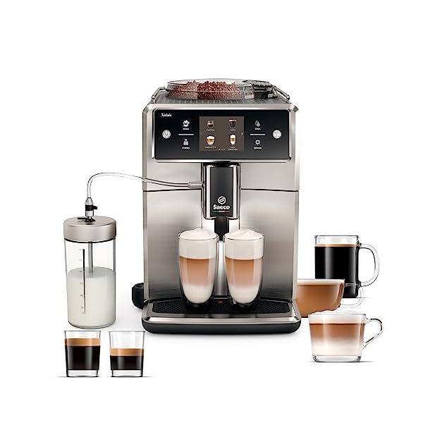 Philips Saeco Xelsis Super Automatic Espresso Machine LatteDuo Milk