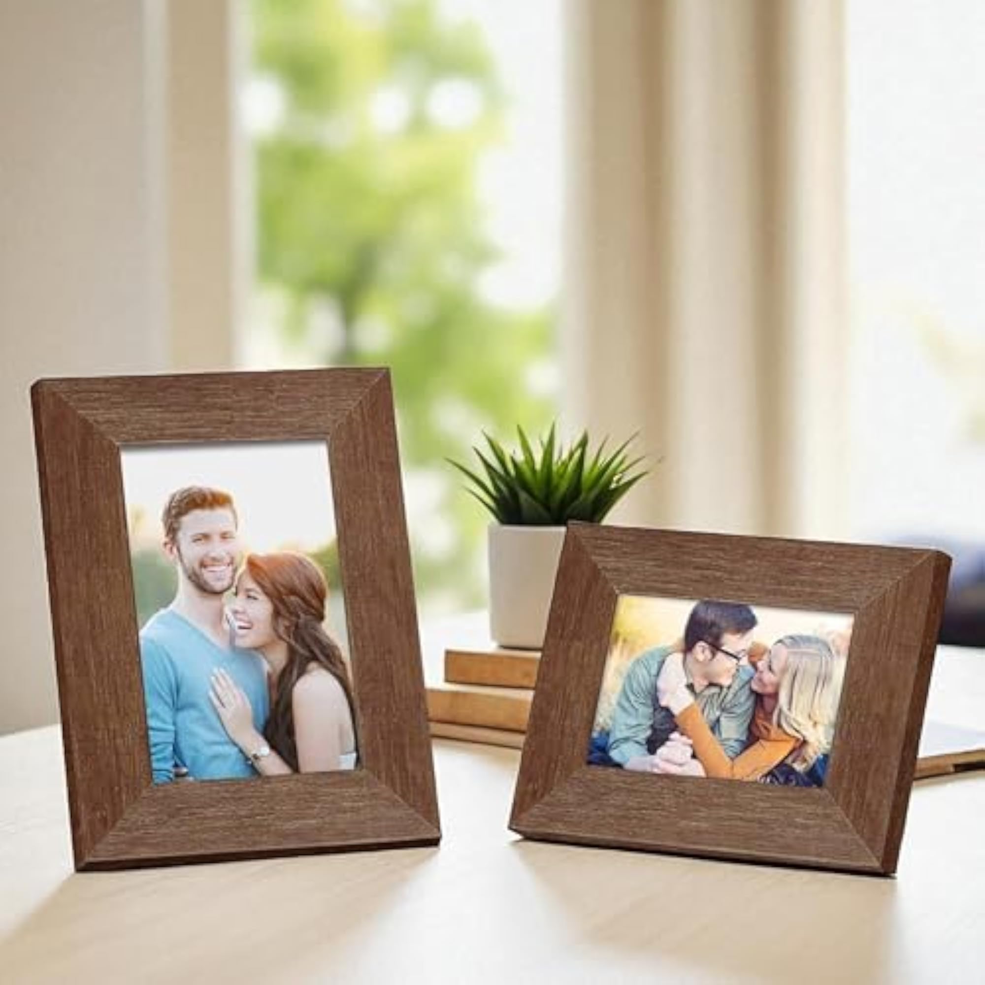 Brown Classic Picture Frame Combo Set of 2