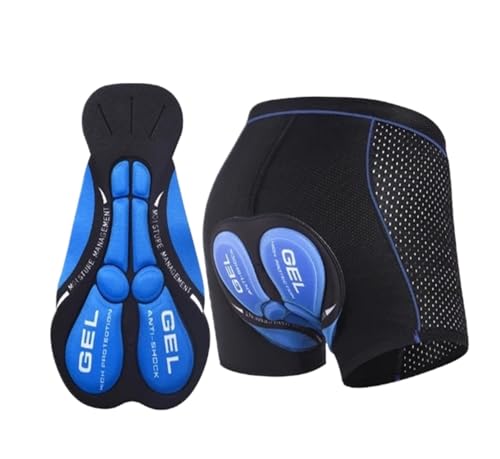 Calzas de ciclismo para hombre con silicona reforzada miniatura 1