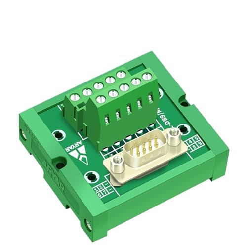 Módulo de interfaz de montaje en carril DIN DB9 con conector D-Sub 4