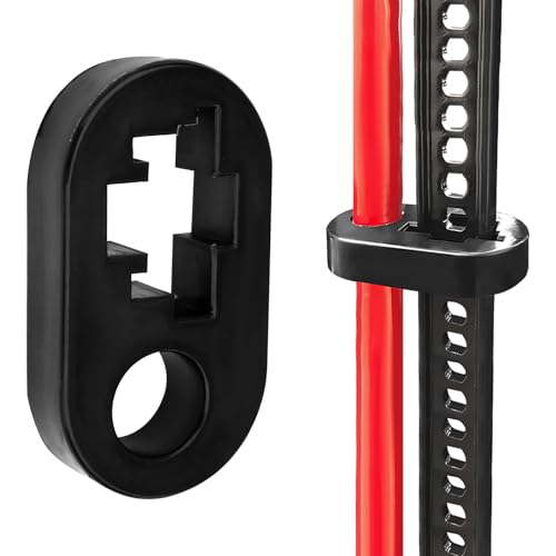 Fkewp Handle Keeper, Rust-Resistant Rubber Lift Jack Handle Bar Protector, Sun-Resistant Jack Mount Bracket Handle Holder Compatible with Most Off Road Jacks, Car Accessories