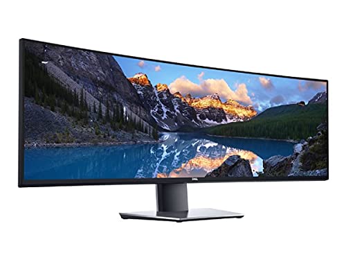 Image of Dell UltraSharp 49 Curved USB-C Monitor U4919DW- 124.5cm(49In), U4919DW, 0DELL-U4919DW, 834837 (Monitor U4919DW- 124.5cm(49In) Black)