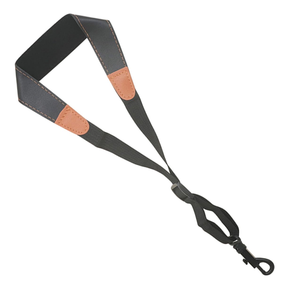 Totority Saxophone Neck Strap Saxophone Shoulder Harness Replacement Belt Comfortable Sax Lanyard