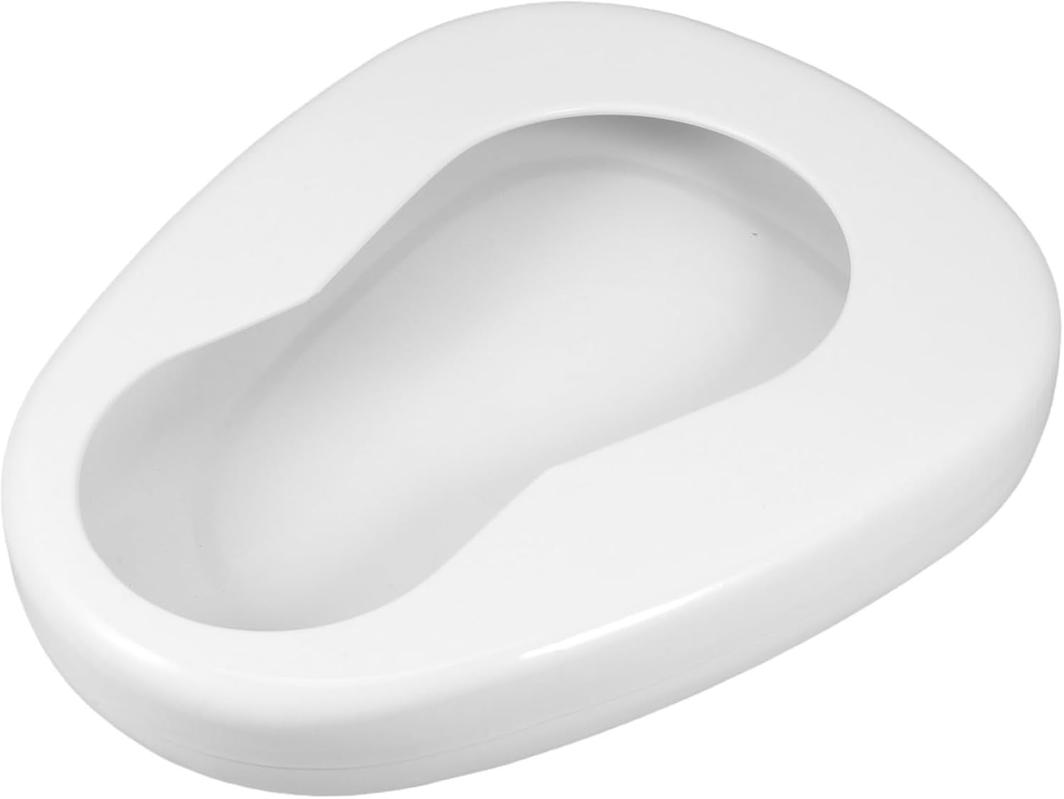 Bedpan - Vaso smaltato da camera, facile da usare, secchio per spittoon e vomito per l'assistenza domestica, durevole e conveniente, ideale per pazienti anziani e disabili