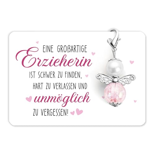 BOOMTOP Erzieherin Geschenk Schlüsselanhänger Abschiedsgeschenk Erzieherin Lehrerin Regenbogen Rosa Schutzengel Anhänger Klein Dankeschön Geschenke Weihnachten Tagesmutter Kindergarten Kita Abschied BOOMTOP Erzieherin Geschenk Schlüsselanhänger Abschiedsgeschenk Erzieherin Lehrerin Regenbogen Rosa Schutzengel Anhänger Klein Dankeschön Geschenke Weihnachten Tagesmutter Kindergarten Kita Abschied