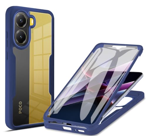 Xiaomi Poco X7 Pro P[XwAFINERx 360° Sʕی O  Xiaomi Poco X7 Pro Jo[ [^b`plx] Vf یtB TPU+PC NA X}zP[X tJo[ y ^ Ռz