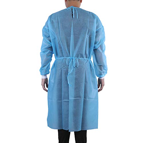 image for R RAYTEX PROTECTION Raytex Plastic Disposable Gowns Clothing 10 PCS An