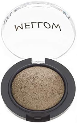 Baked Eyeshadow (Bronze) - Creamy Long Lasting Eye Shadow for Everyday Makeup - Highly Pigmented Vegan, Cruelty-Free & Paraben Free Eye Makeup by Mellow Cosmetics - Bronze - Bronze