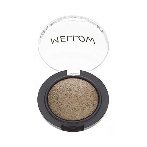 Baked Eyeshadow (Bronze) - Creamy Long Lasting Eye Shadow for Everyday Makeup - Highly Pigmented Vegan, Cruelty-Free & Paraben Free Eye Makeup by Mellow Cosmetics - Bronze - Bronze