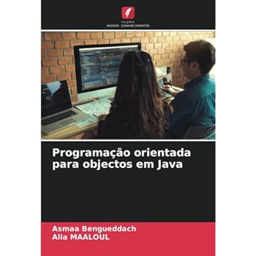 Capa do livro Programação orientada para objectos em Java