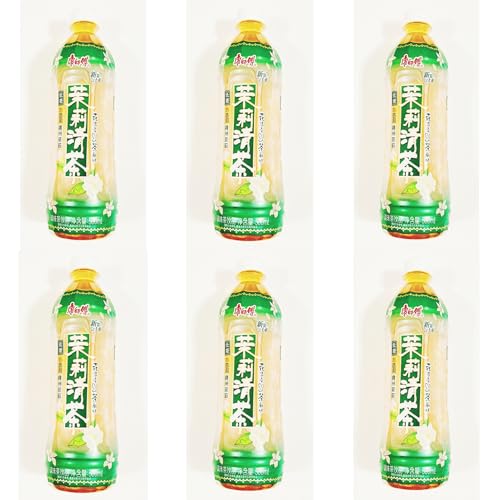 Jasmine Green Tea Beverage, Less Sugar,500mL, Pack of 6