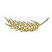 Produktbild PRETYZOOM Retro Weizenähre Brosche Kreative Strass Weizenähre Breastpin Chic Weizenähre Abzeichen Decor Temperament Brosche Goldene Kleidung Decor Supplies für Mädchen Dame Goldene Home Supplies