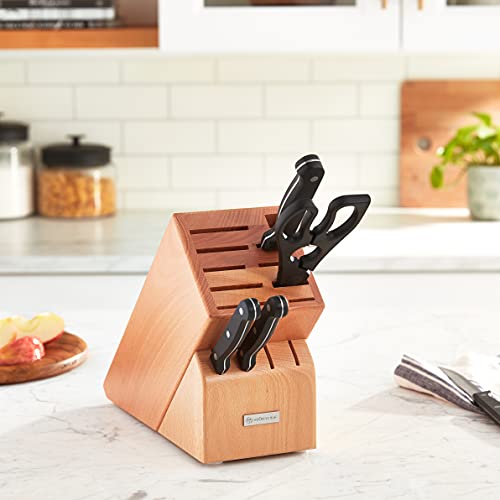 Wüsthof 15-Slot Natural Wood Knife Storage Block #TOP5