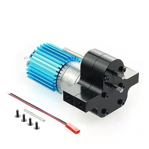 Caja de cambios para WPL C14 C24 y motor de cepillo 370 con transmisión de metal MN99S 3