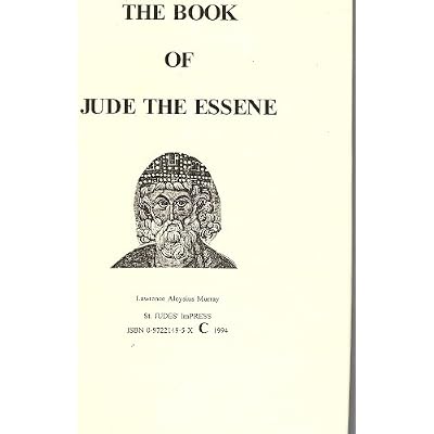 JUDE THE ESSENE, The Book of