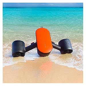 Onderwaterscooter met lange batterijduur, Zwemmen Onderwater Scooter Propeller Elektrisch Duiken Motor Vinnen Jet Ski Onderwater Drone Uitrusting for Vissen Snorkelen Gemakkelijk te dragen en te bedie