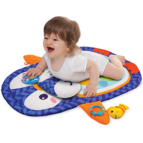 Constructive Playthings Penguin Tummy Time Mat