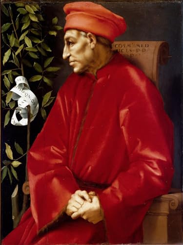 Impresiones lienzo de Cosimo il Vecchio pintura de Jacopo Pontormo acabado premium 60x90