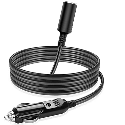 Amazon.co.jp: シガーソケット 延長ケーブル 2M DC電源 12V/24V 車用