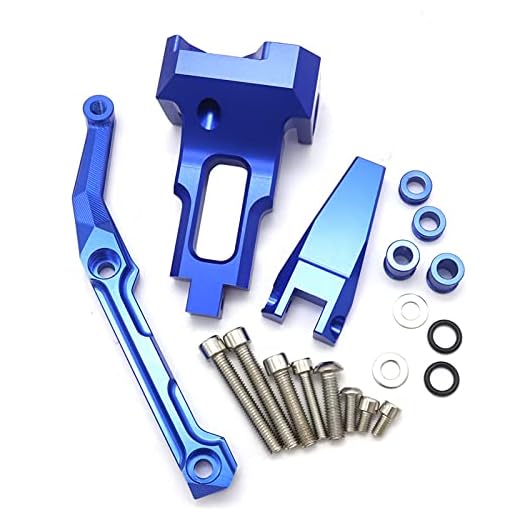 För Yamaha MT-09 Tracer MT 09 Tracer MT09 Tracer 2015-2017 Motorcykelstabilisator Styrdämpare Med Monteringsfästessats Eftermonteringstillbehör Dekorera (Color : H)