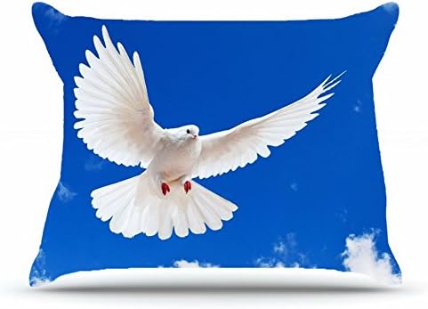 Standard Pillowcase 20X26 Inches 100% Cotton Pillowcases Decorative Pillow Cover Case with Hidden Zipper Decor Cushion Covers - Animals sky pigeon flies For Sofa