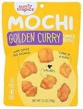 Sun Tropics Mochi Snack Bites, Golden Curry, Dairy Free, Gluten Free, 3.5 Oz (Pack of 12)