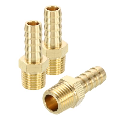 Rebower 3pcs adaptateur laiton raccord 3/8" x 1/4" NPT