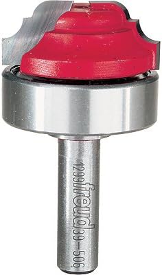 Freud 39-506: 1-3/8 (Dia.) Top Bearing Classical Cove & Bead Groove with 3/8 Shank