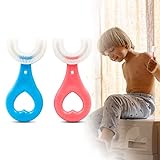 【Fácil de usar para niños】Cepillar los dientes con un cepillo de dientes normal puede ser doloroso para los niños, lo que provoca mal aliento y dientes no saludables. Este producto definitivamente te ayudará a enseñar a tus hijos cómo se cepillan los dientes correctamente y tienen una boca saludable