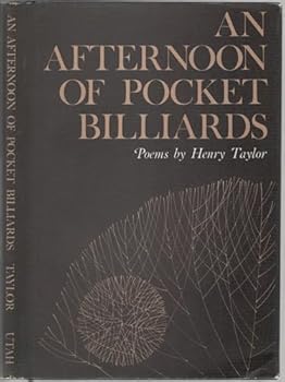 Hardcover AFTERNOON OF POCKET BILLIARDS, POEMS.|AN [Unknown] Book