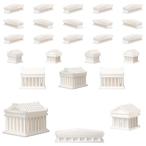BKPrint3D Custom Civilizations for Catan Board Game | Greek Base Set | 3D Printed Player Sets | Settlers Pieces | Cities, Settlements, Roads | Premium Metallic Colors | Upgrade Edition | 12+ Years