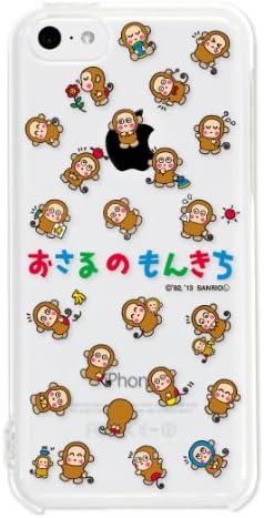 Amazon Co Jp 河島製作所 サンリオ Iphone5c キャラクター スマートフォン クリア ケース おさるのもんきち Om1304aq 家電 カメラ