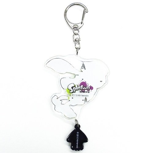 スプラトゥーン　ガール　イカす ラバーつき アクリルキーホルダー empty | PRODUCT | Others | スプラトゥーン イカす ラバーつき