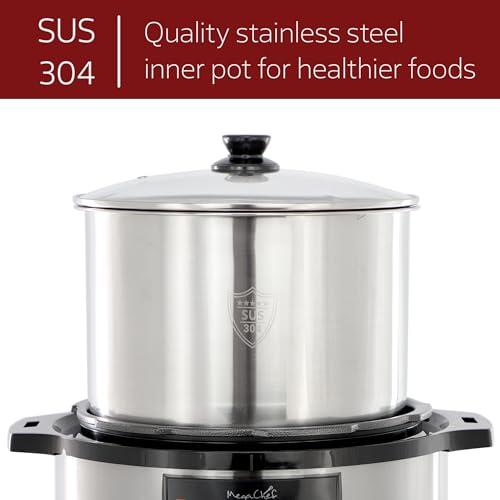 Megachef MegaChef 12 Quart Electric Digital Pressure Cooker MCPR-3800 の商品画像 6