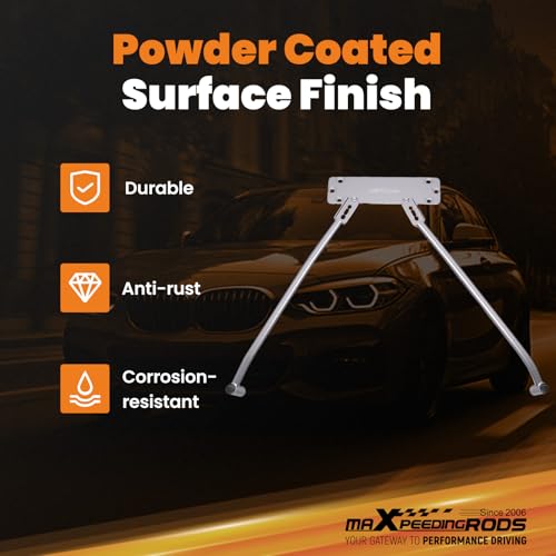 Image of maXpeedingrods Middle Lower Frame Support Brace for BMW 1 2 3 4 Series F20 F22 F30 F34 F3, Chassis Brace for Performance Upgrade