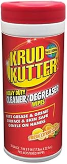 KRUD KUTTER 346527 Heavy Duty Cleaner / Degreaser Wipes (30 Sheets)