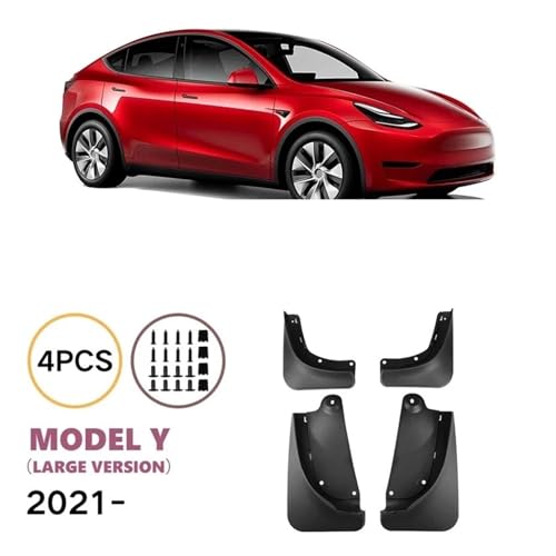 Garde-boue Tesla Model Y grande version souple et sans perçage requis - 2