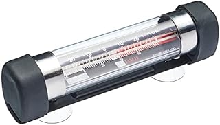 Taylor Pro Fridge and Freezer Thermometer, Accurate Multi-Functional Kitchen Home Appliance Safe Storage Temperature Gauge, with 5-Year Guarantee, Plastic, Silver/Black,15 x 4 cm