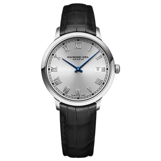 RAYMOND WEIL Reloj Analógico para Hombre de Cuarzo Suizo con Correa en Cuero 5485-STC-00658
