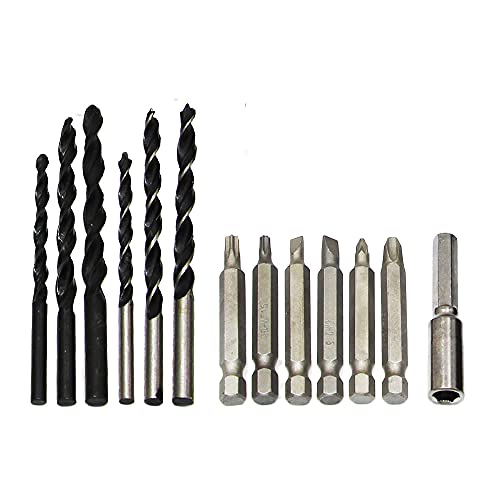 Furadeira Parafusadeira com impacto 3/8 Bateria 12v Com Acessorios Tssaper TPA12i