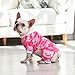 CuteBone Dog Halloween Pajamas Puppy Onesies Small Dogs Soft Pjs Coat Cat Apparel Comfy Pet Christmas Clothes Outfit Doggie Bodysuit P46S