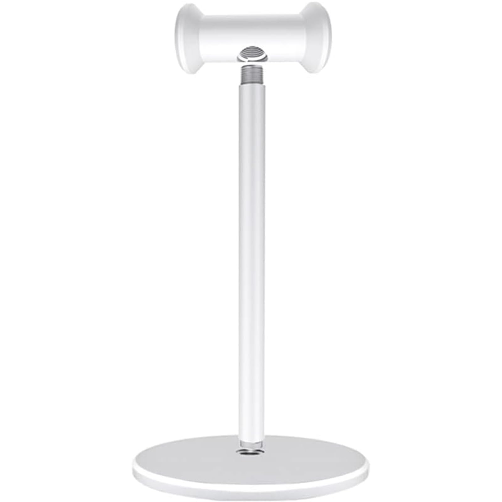 Nowy Duurzame headsethouder Metalen/ABS hoofdtelefoonstandaard Afneembare hoofdtelefoonhouder Stabiele beugel Siliconen pad voor bedrade headsets Stojak na słuchawki