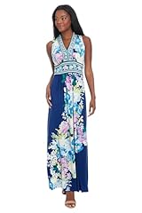 Navy/Light Lilac Chiffon