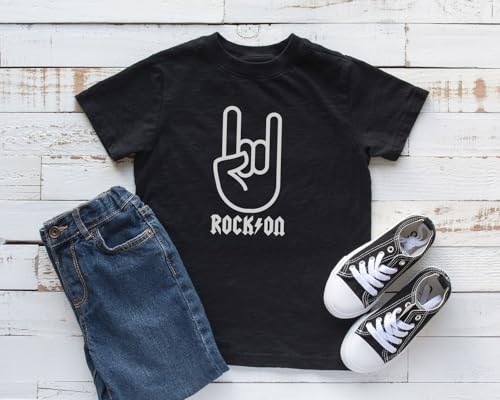 Rock On Horns - Rock 'N' Roll Infant/Toddler/Youth T-Shirt2