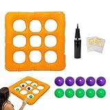 Juego de Piscina Flotante: Juguete acuático Inflable para lanzar y chapotear, Flotador Activo para de Verano, Juegos en la Piscina para Adolescentes y Adultos, Equipo de Viaje Adecuado para