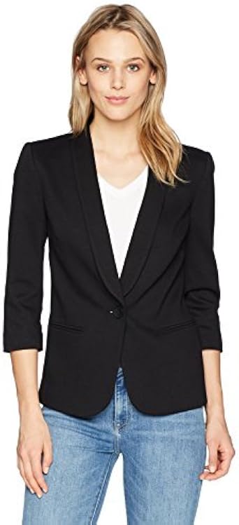 James Jeans Donna SHRTUXBLKPON blazer - nero - Medium : Amazon.it:  Abbigliamento