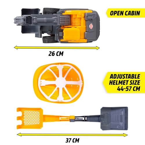 Kit de chantier Tough Excavator Volvo pour développer la motricité des enfants de 3 ans - 4