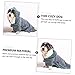 UKCOCO Pet Bathrobe Quick Dry Super Absorbent Towel for Puppies Cats Wearable Bathrobe for Dogs Soft Comfortable Material for Daily Bath Use