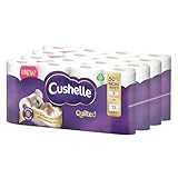 Palmzen Cushelle Quilted 3-Ply Longer Rolls Toilet Tissue, 4 x 8 Pack (236 Sheets)