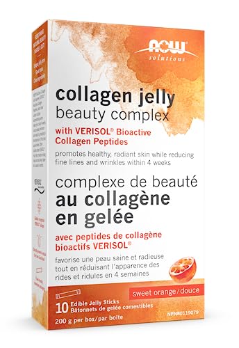 NOW Solutions Collagen Jelly Beauty Complex Sweet Orange 20g x 10 sticks